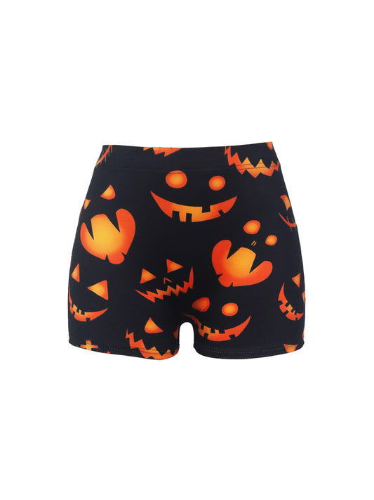 Pumpkin Snack Shorts