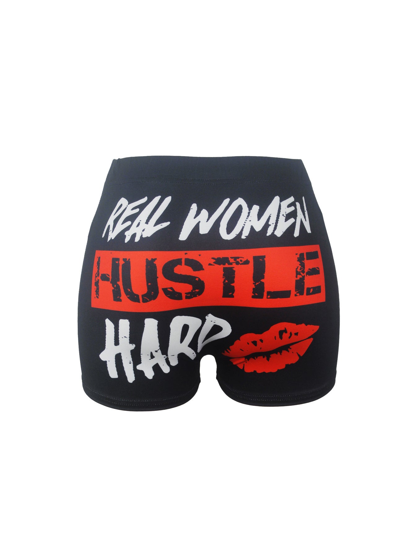Real Women Hustle Hard Snack Shorts