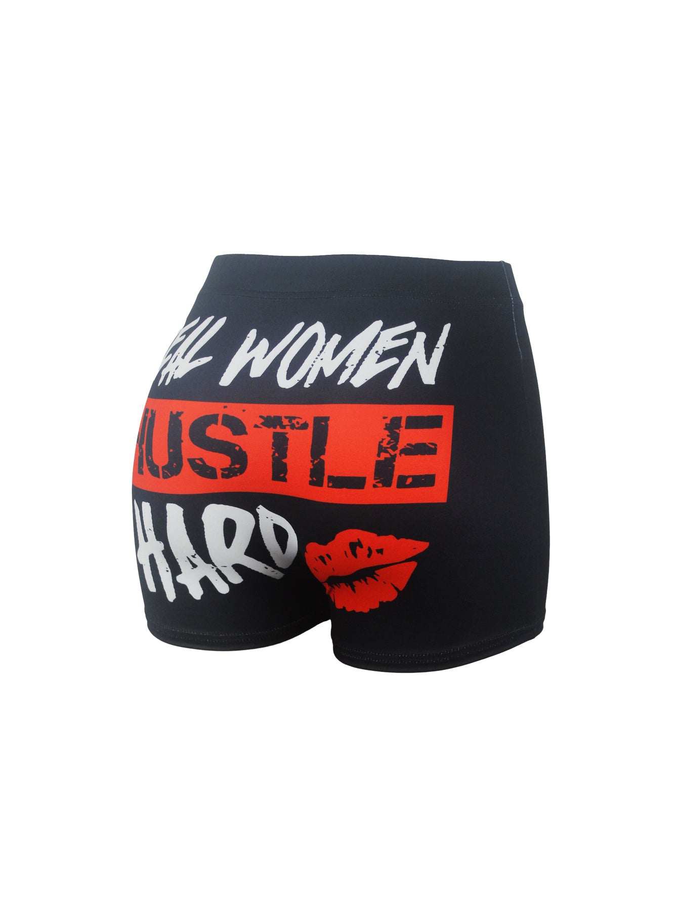 Real Women Hustle Hard Snack Shorts