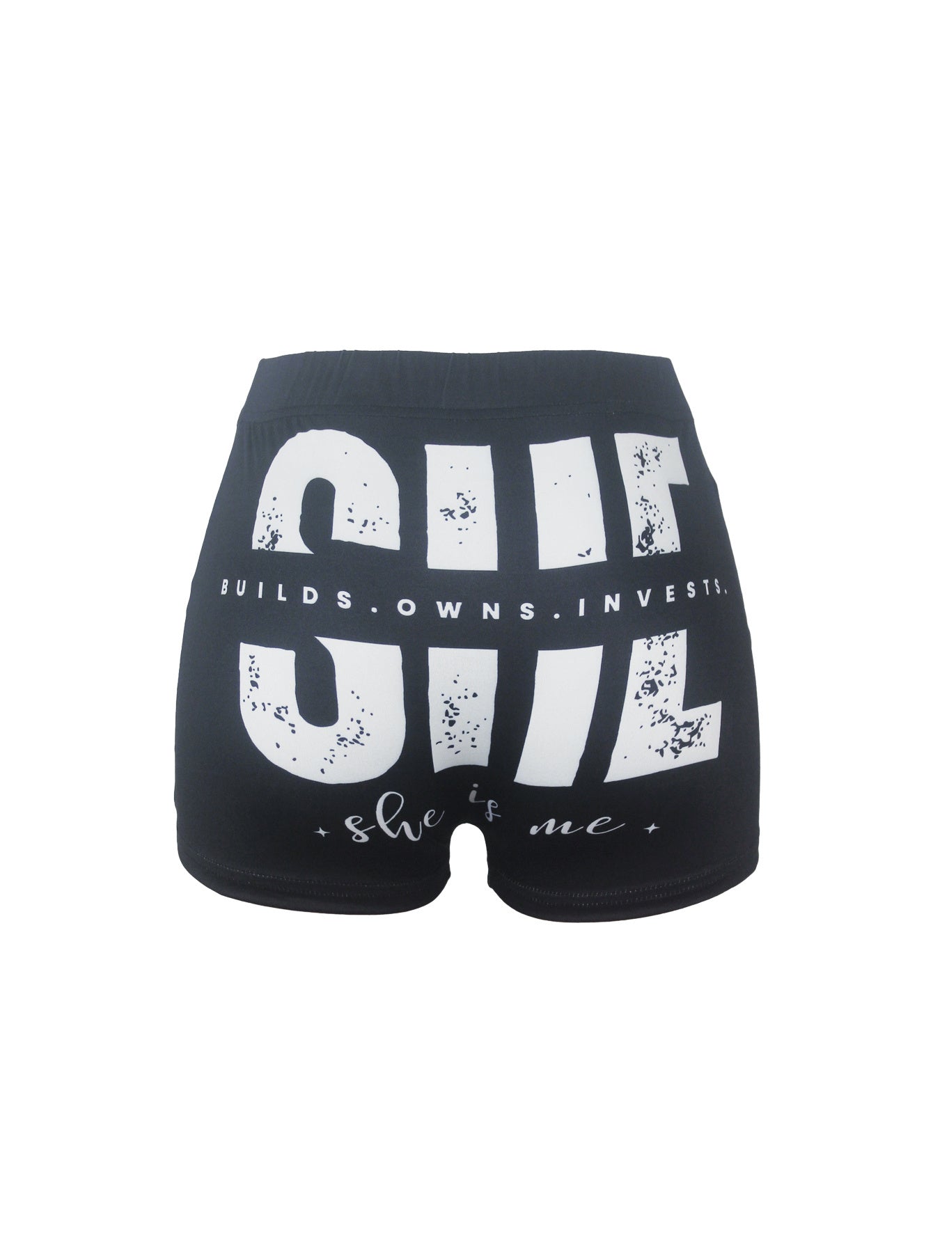 She Is Me Snack Shorts