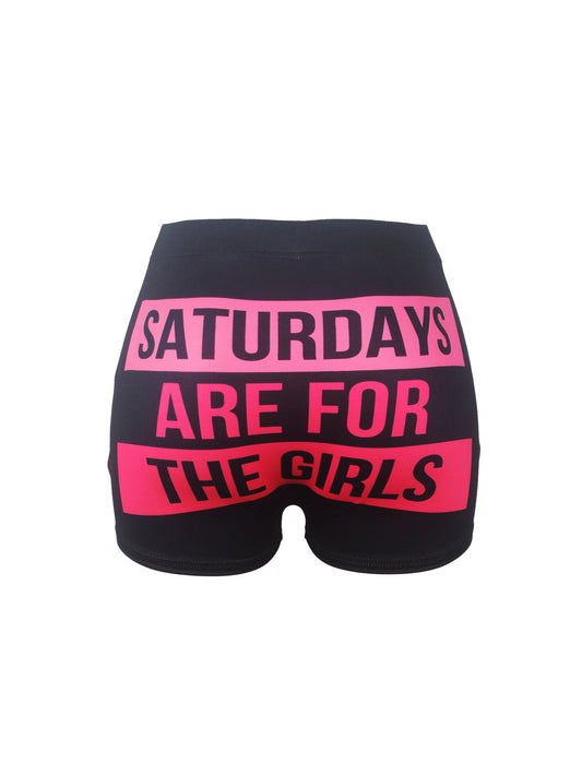 Saturdays Are For The Girls Snack Shorts