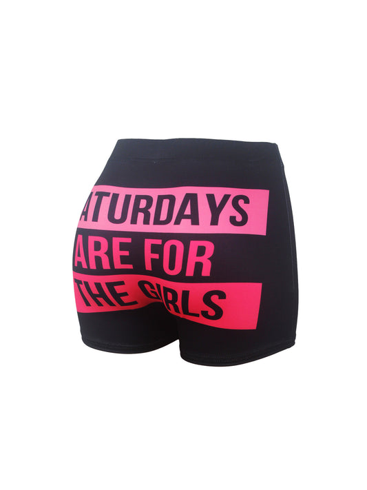 Saturdays Are For The Girls Snack Shorts