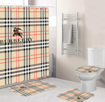 Burberry Shower Curtain Bathroom Sets