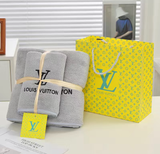 LV Bath Towel Sets