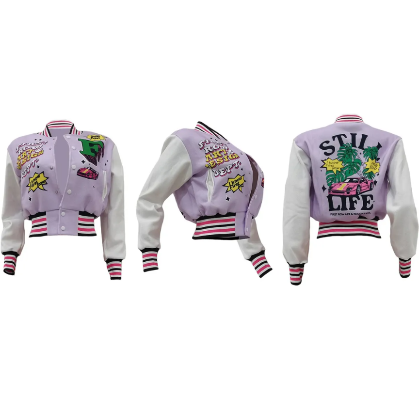 Still Life Varsity Jackets