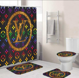 LV Shower Curtain Bathroom Sets