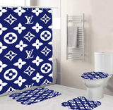 LV Shower Curtain Bathroom Sets