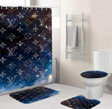 LV Shower Curtain Bathroom Sets