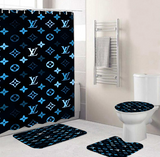 LV Shower Curtain Bathroom Sets