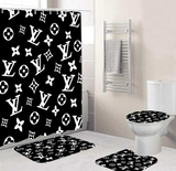 LV Shower Curtain Bathroom Sets