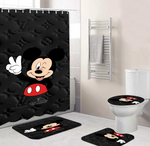 LV Shower Curtain Bathroom Sets