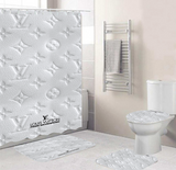 LV Shower Curtain Bathroom Sets