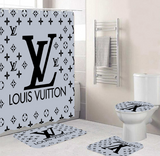 LV Shower Curtain Bathroom Sets