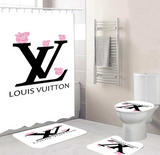 LV Shower Curtain Bathroom Sets