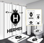 Hermes Shower Curtain Bathroom Sets