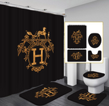 Hermes Shower Curtain Bathroom Sets