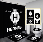 Hermes Shower Curtain Bathroom Sets