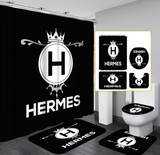 Hermes Shower Curtain Bathroom Sets