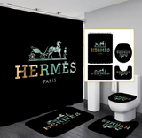 Hermes Shower Curtain Bathroom Sets