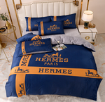 Hermes Flannel Comforter Sets