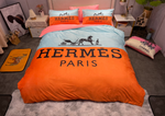 Hermes Flannel Comforter Sets