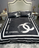 Chanel Flannel Comforter Sets