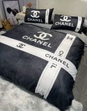 Chanel Flannel Comforter Sets