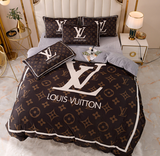 LV Flannel Comforter Sets