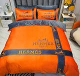 Hermes Cotton Comforter Sets