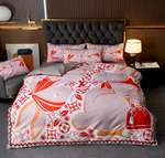 LV Silk Comforter Sets