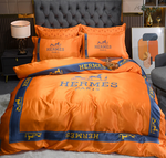 Hermes Silk Comforter Sets