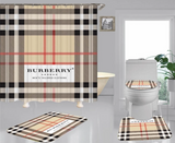 Burberry Shower Curtain Bathroom Sets