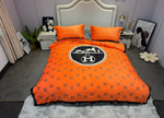 Hermes Flannel Comforter Sets