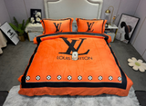 LV Flannel Comforter Sets