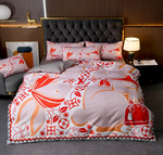 LV Silk Comforter Sets