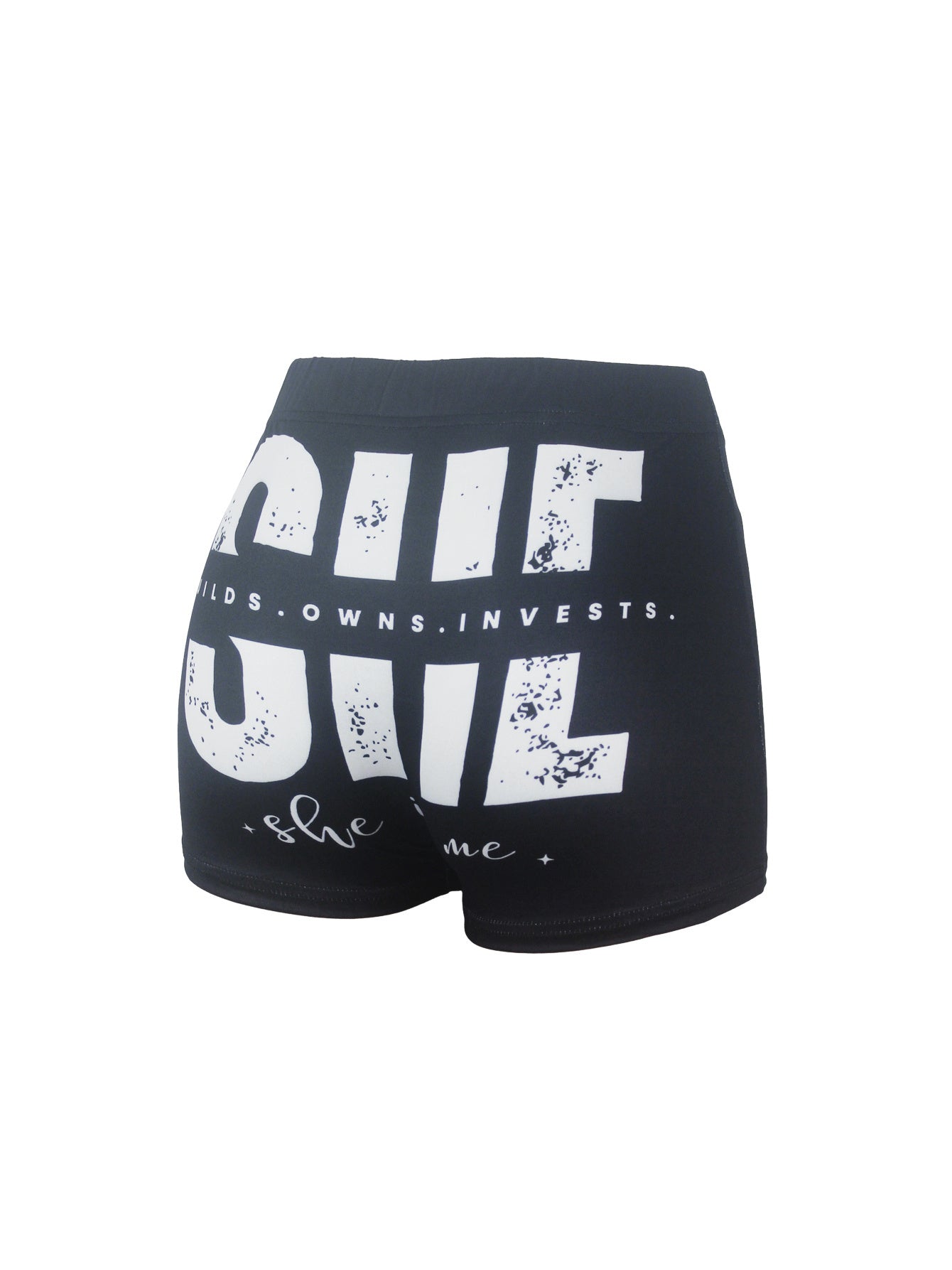 She Is Me Snack Shorts