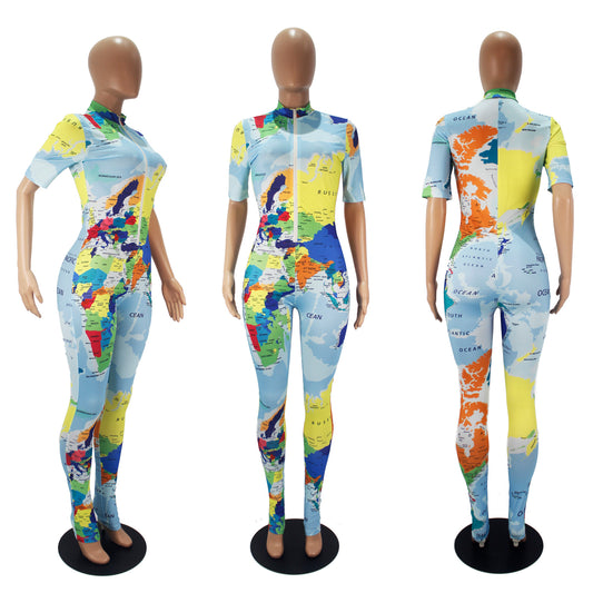 Atlantic Ocean Romper