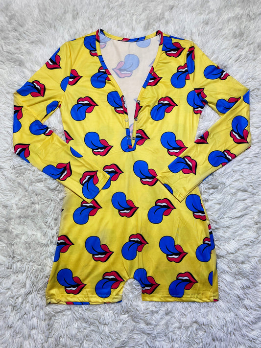 Tongues Out Onesie