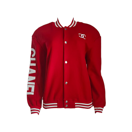 Red Coco Varsity Jacket