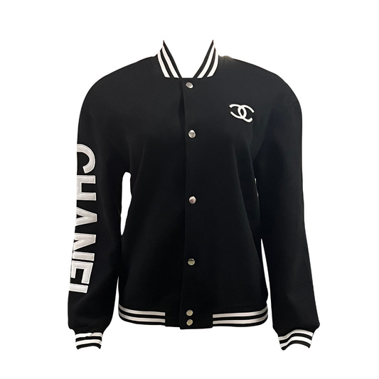 Black Coco Varsity Jacket