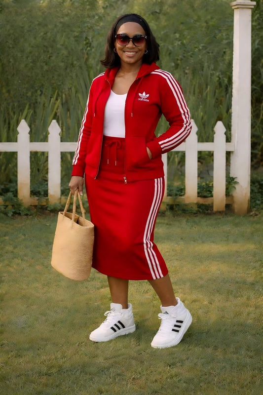 Jacket & Skirt Adidas Two Piece Sets