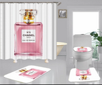 Chanel Shower Curtain Bathroom Sets