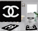 Chanel Shower Curtain Bathroom Sets