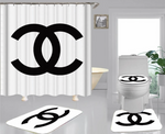 Chanel Shower Curtain Bathroom Sets