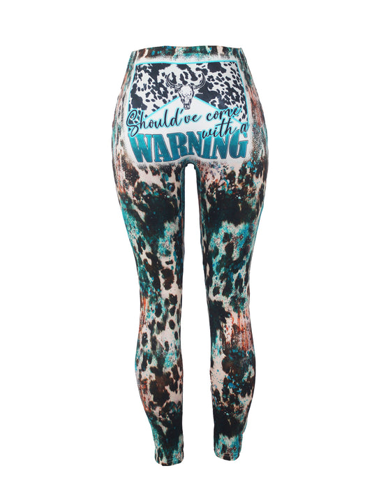 Shouldve Came With A Warning Leggings