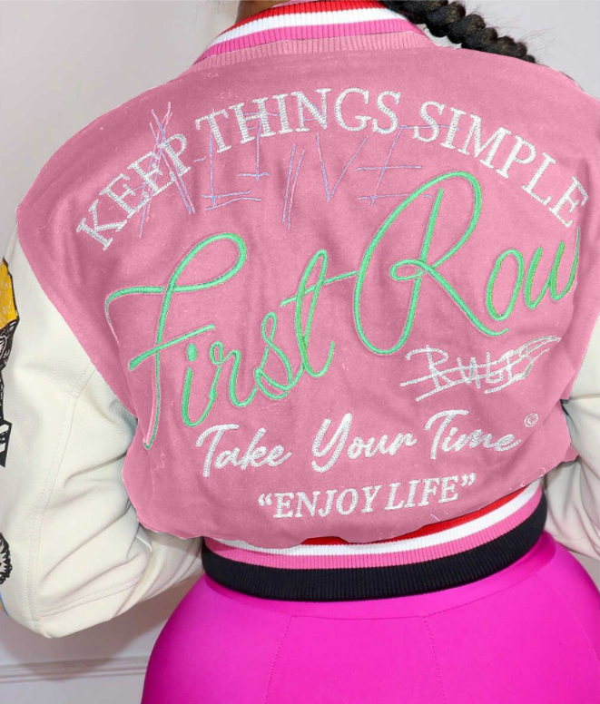 Keep Things Simple Varsity Jackets